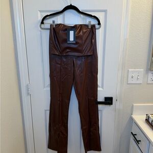 PrettyLittleThing Chocolate Two Piece Set